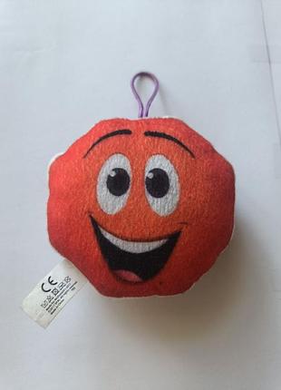 Игрушка мягкая смайлик 2-х сторонняя на веревке макдональдс