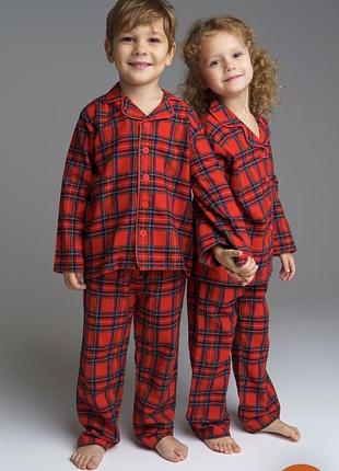 Little me піжама пижама шотландка америка оригінал