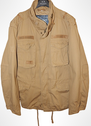 Тактическая куртка из хлопка brandit m-65 giant coyote (без подклада). size l/50-52