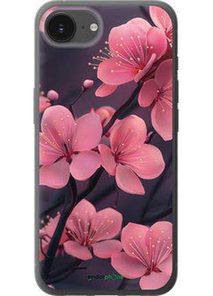 Чохол на iphone se 4 пурпурова сакура "6075u-3652-2448"