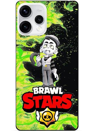 Силіконовий бампер чохол для oppo reno 15 з героєм бравл грей brawl