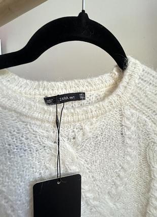Вʼязаний светр zara s 3