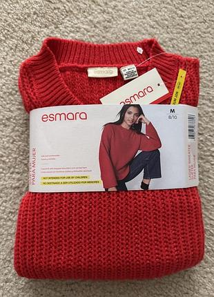 Теплий вʼязаний светр бренду esmara,тепла кофта