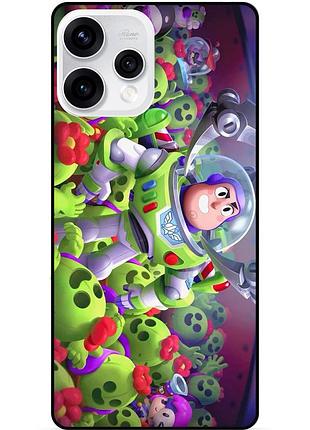 Силиконовый чехол бампер для oppo reno 15 с картинкой базз лайтер бравл buzz lightyear brawl