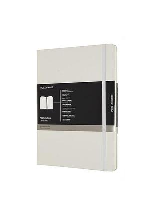 Блокнот недатированный moleskine pro большой, серый (propfntb4hg24)