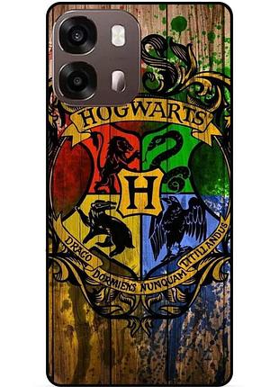 Чехол силиконовый бампер для oppo a6s с рисунком hogwarts хогвартс гарри поттер harry potter