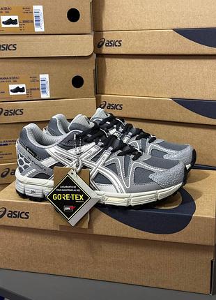 Asics gel-kahana 8 grey gore-tex водонепроникні термо кросівки асікс з мембраною гортекс