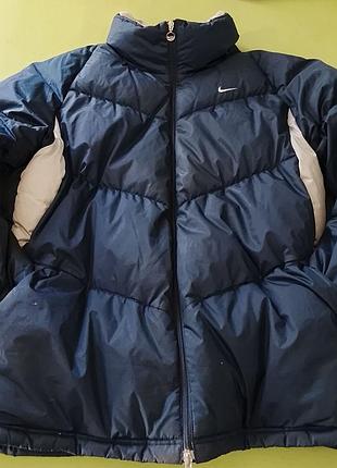 Винтажный пуховик nike