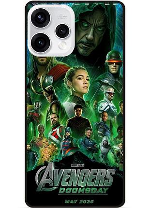 Силіконовий чохол бампер для oppo reno 15 з малюнком avengers doomsday мстители