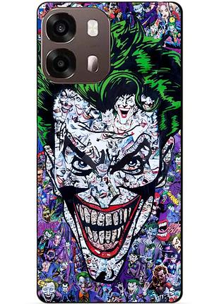 Чехол силиконовый бампер для oppo a6s с рисунком джокер joker