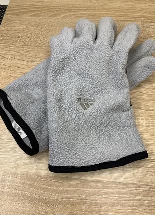 Оригінальні флісові рукавички adidas (l / xl) — теплі та зручні перчатки