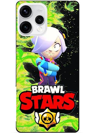 Чехол силиконовый бампер для oppo reno 15 с героем бравл колетт brawl