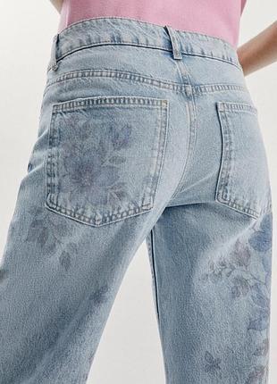 Zara straight flora print 2