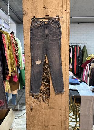 Джинсы skinny high waist