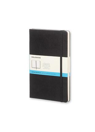 Блокнот moleskine classic средний, точка черный (qp066)