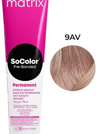 Крем-краска для волос pre bonded socolor.beauty 9av matrix, 90 мл