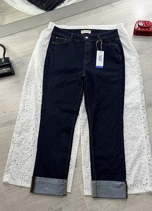 Джинси с підворотом denim co 6