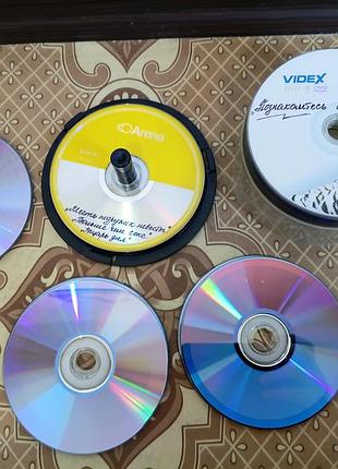 Комплект дисков dvd-r / dvd+r (30 штук в тубе)