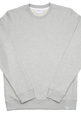 Norse projects vagn classic crew large sweatshirt, размер l, (grey) (светло-серый свитшот)