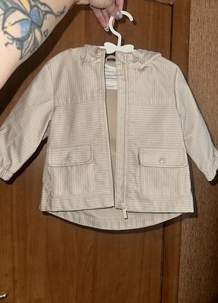 Куртка-плащ для дівчинки 1 рік, primark