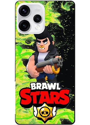 Силіконовий бампер чохол для oppo reno 15 з героєм бравл бул brawl