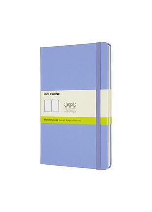 Записник moleskine classic середній, нелінований блакитна гортензія (qp062b42)