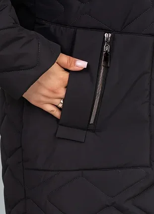 Графитная демисезонная куртка eva classic 4