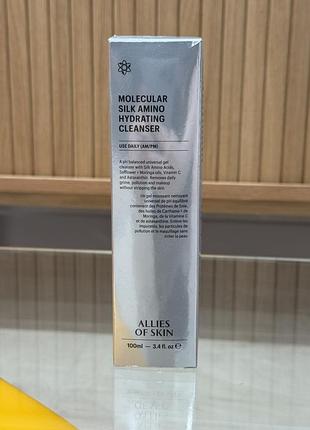 Allies of skin засіб очищуючий molecular silk amino hydrating cleanser