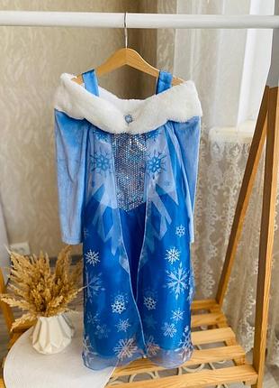 Сукня зима ельза сніжинка 6