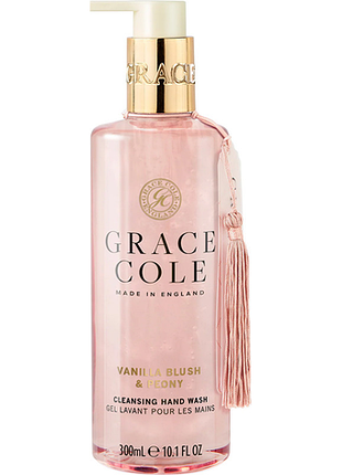 Мыло жидкое для рук vanilla blush & peony grace cole, 300 мл