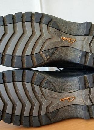 Кожаные ботинки фирмы clarks gore-tex 7