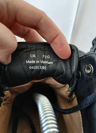 Кожаные ботинки фирмы clarks gore-tex 6