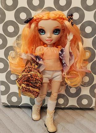 Кукла rainbow high junior poppy rowan рейнбоу будь поп-папа подростка