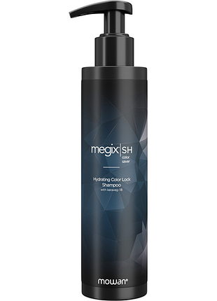 Шампунь увлажняющий для окрашенных волос hydrating color lock megix mowan, 250 мл