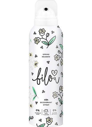 Дезодорант-спрей deodorant spray spring meadow bilou, 150 мл