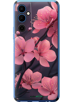 Чохол на tecno pova neo 2 lg6n пурпурова сакура "6075u-2968-2448"