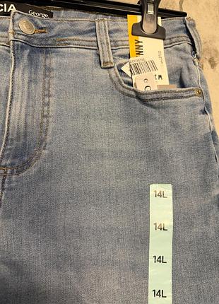 Джинсы skinny high waist 3