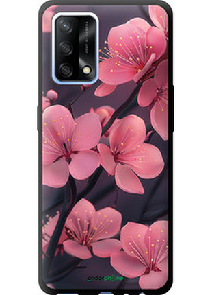 Чохол на oppo a74 пурпурова сакура "6075b-2305-2448"
