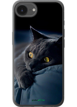 Чехол на iphone 16e дымчатый кот "825u-3971-2448"