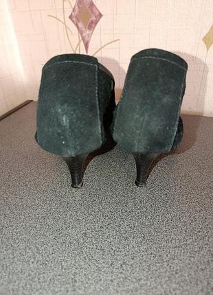 Туфли замшевые clarks 38р. 4