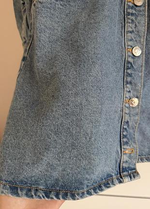 Джинсова сукня zara 4