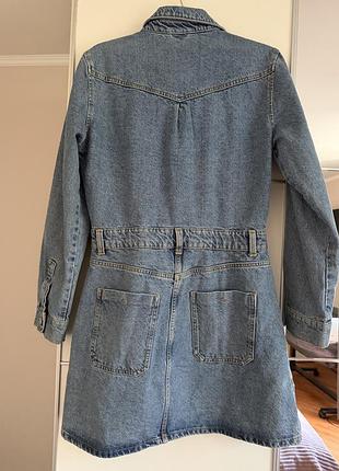 Джинсова сукня zara 6
