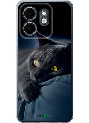 Чехол на infinix smart 9 дымчатый кот "825u-3809-2448"