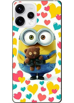 Силіконовий чохол бампер для oppo reno 15 з малюнком міньйон боб minion