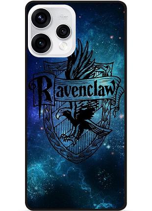 Силиконовый бампер чехол для oppo reno 15 с картинкой когтевран ravenclaw гарри поттер harry potter