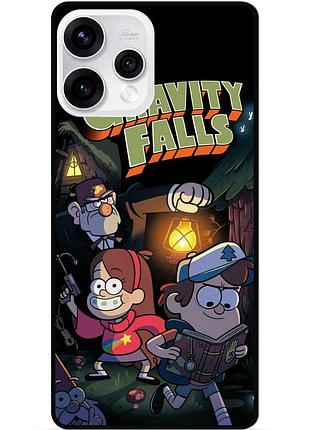 Силіконовий чохол бампер для oppo reno 15 з малюнком гравіті фолз gravity falls