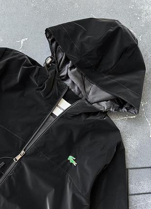 Вітровка чоловіча lacoste чорна 2