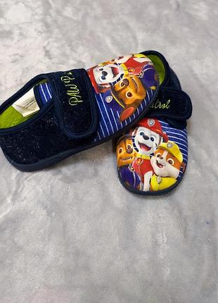 Тапочки детские "paw patrol" p.28-29