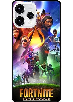 Силіконовий чохол бампер для oppo reno 15 з малюнком fortnite фортнайт