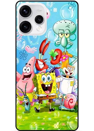 Силіконовий чохол для oppo reno 15 з малюнком sponge bob губка боб
